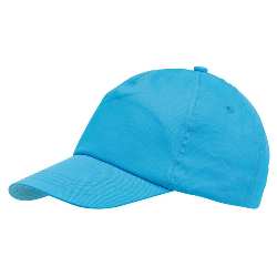 5-Panel-Cap FAVOURITE, hellblau - Werbeartikel