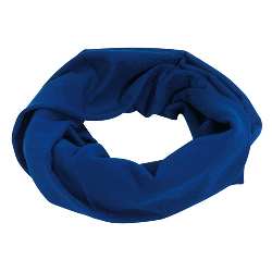 Multifunktionstuch TRENDY, blau - Werbeartikel