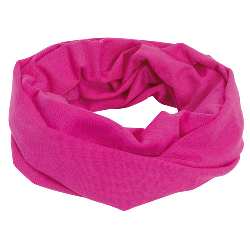 Multifunktionstuch TRENDY, pink - Werbeartikel