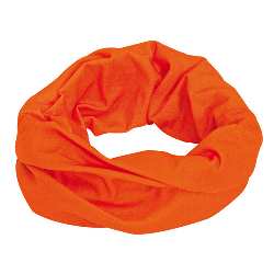 Multifunktionstuch TRENDY, orange - Werbeartikel