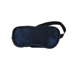 Schlafbrille PERFECT DREAM, marineblau - Werbeartikel