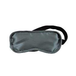 Schlafbrille PERFECT DREAM, silber - Werbeartikel