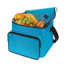 K�hltasche ICE, t�rkis - Werbeartikel