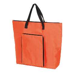 Faltbare K�hltasche FROST, orange - Werbeartikel