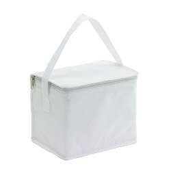 K�hltasche CELSIUS, wei� - Werbeartikel