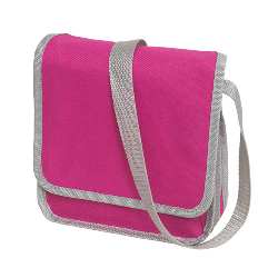 Kinder-Umh�ngetasche LILIPUT, pink-grau - Werbeartikel