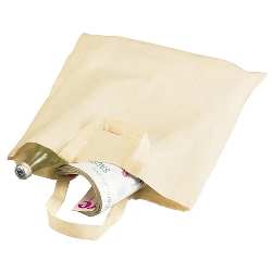 Baumwolltasche PURE, beige - Werbeartikel