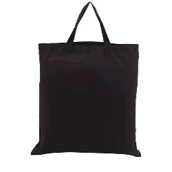 Baumwolltasche PURE, schwarz - Werbeartikel