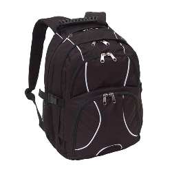 Rucksack HYPE, schwarz - Werbeartikel