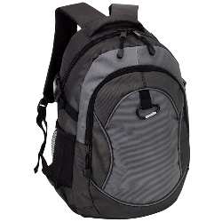 Rucksack HIGH-CLASS, grau - Werbeartikel
