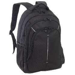 Rucksack SILVER RAY, schwarz - Werbeartikel
