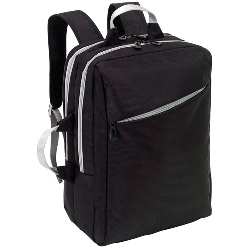 Rucksack TWOSOME, schwarz - Werbeartikel