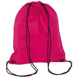 Turnbeutel DOWNTOWN, pink - Werbeartikel