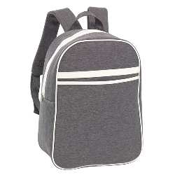Rucksack VINTAGE, grau-beige - Werbeartikel