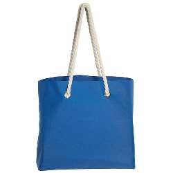 Strandtasche CAPRI, blau - Werbeartikel