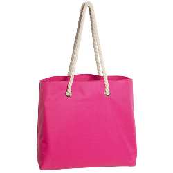 Strandtasche CAPRI, pink - Werbeartikel