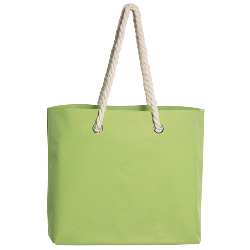 Strandtasche CAPRI, hellgr�n - Werbeartikel
