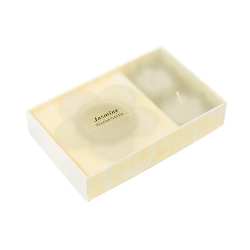 Kerzenset ESSENCE, jasmine - Werbeartikel