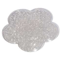 K�hlkissen FROZEN FLOWER, transparent - Werbeartikel