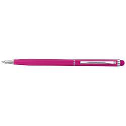 Kugelschreiber SMART TOUCH COLOUR, magenta - Werbeartikel