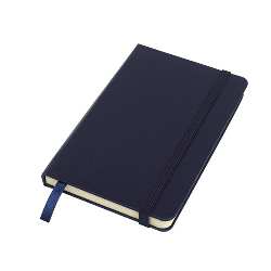 Notizbuch ATTENDANT, marineblau - Werbeartikel