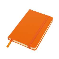 Notizbuch ATTENDANT, orange - Werbeartikel