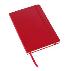 Notizbuch ATTENDANT, rot - Werbeartikel