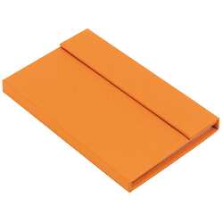 Notizbuch LITTLE NOTES, orange - Werbeartikel