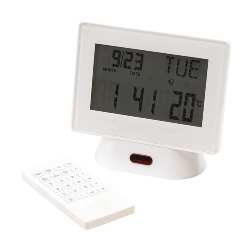 Digitaluhr BIG COUNT, wei� - Werbeartikel