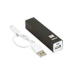 Powerbank ENDURANCE, schwarz - Werbeartikel