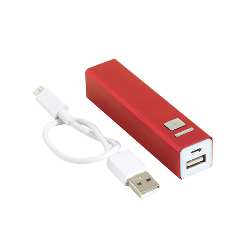 Powerbank ENDURANCE, rot - Werbeartikel