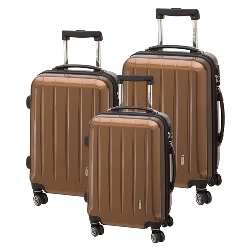 3-tlg. Trolley-Set LONDON, gold - Werbeartikel