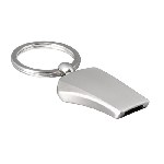 Schl�sselanh�nger PITO, silber - Werbeartikel