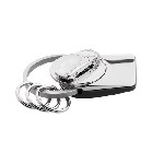 Schl�sselanh�nger DRIVE AWAY, silber - Werbeartikel