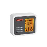 Tischuhr ICE CLOCK, wei� - Werbeartikel