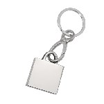 Schl�sselanh�nger CARRY, silber - Werbeartikel
