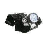 LED-Lampe KILIMANDSCHARO, silber - Werbeartikel