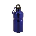 Trinkflasche BOTTICELLO, blau-schwarz - Werbeartikel