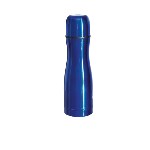 Isolierflasche KEGEL, blau - Werbeartikel