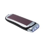 LED-Lampe CORDLIGHT, schwarz-silber - Werbeartikel