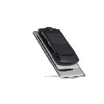 Handyhalter SPACE, silber - Werbeartikel