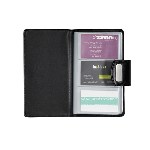 Visitenkartenhalter CLASSICO-WALLET, schwarz - Werbeartikel