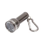 Mini-Taschenlampe CARA, anthrazit - Werbeartikel