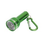 Mini-Taschenlampe CARA, gr�n - Werbeartikel