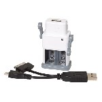 Handy-Ladeger�t MR. U-TEC, wei� - Werbeartikel