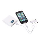 Powerbank GIGAWATT, wei� - Werbeartikel