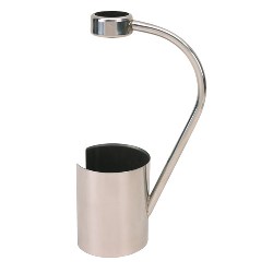 Wein-Flaschenhalter STEADY, silber - Werbeartikel
