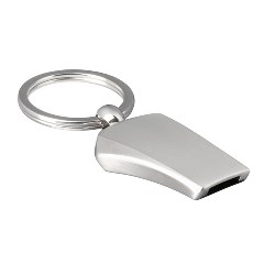 Schl�sselanh�nger PITO, silber - Werbeartikel