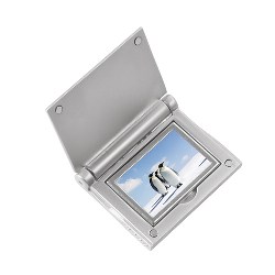 Schl�sselanh�nger NOTEBOOK, silber - Werbeartikel
