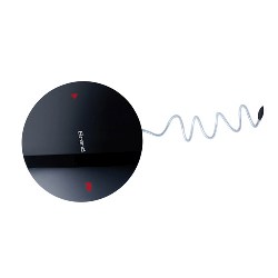 Duschradio AQUA-DISC, schwarz - Werbeartikel